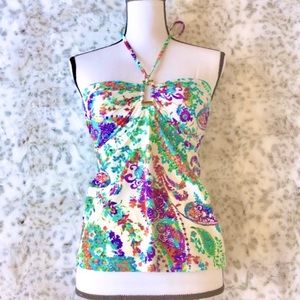 LAUREN RALPH LAUREN Cabana Paisley Tankini